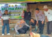 Polres OKU Bangun Fasilitas MCK Warga Melalui Program BELIDA ASRI