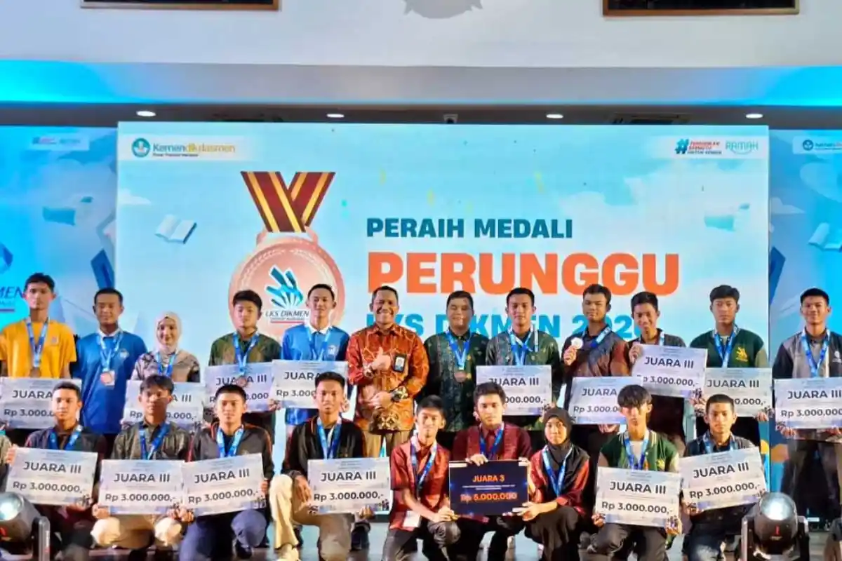 SMK Sumsel Tembus Enam Besar Nasional Berkat Lima Medali
