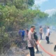 Tim Gabungan Polsek Lengkiti Padamkan Titik Api dan Sisir Lintas Baturaja Muara Dua