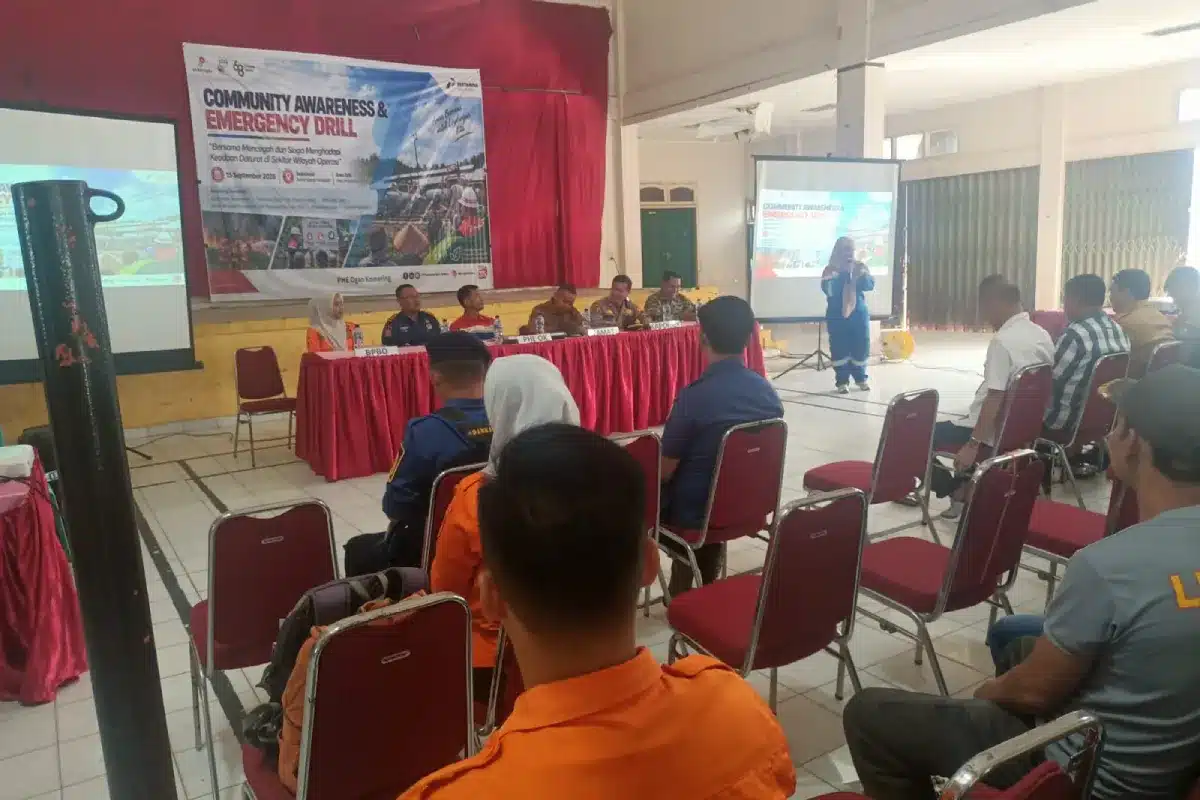 Di Tengah Kemarau Panjang, PHE Perkuat Kesiapsiagaan Karhutla Bersama Warga Ring 1 Peninjauan