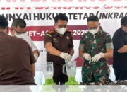 Kejari OKI Musnahkan Barang Bukti dari 412 Berkas Perkara Inkracht