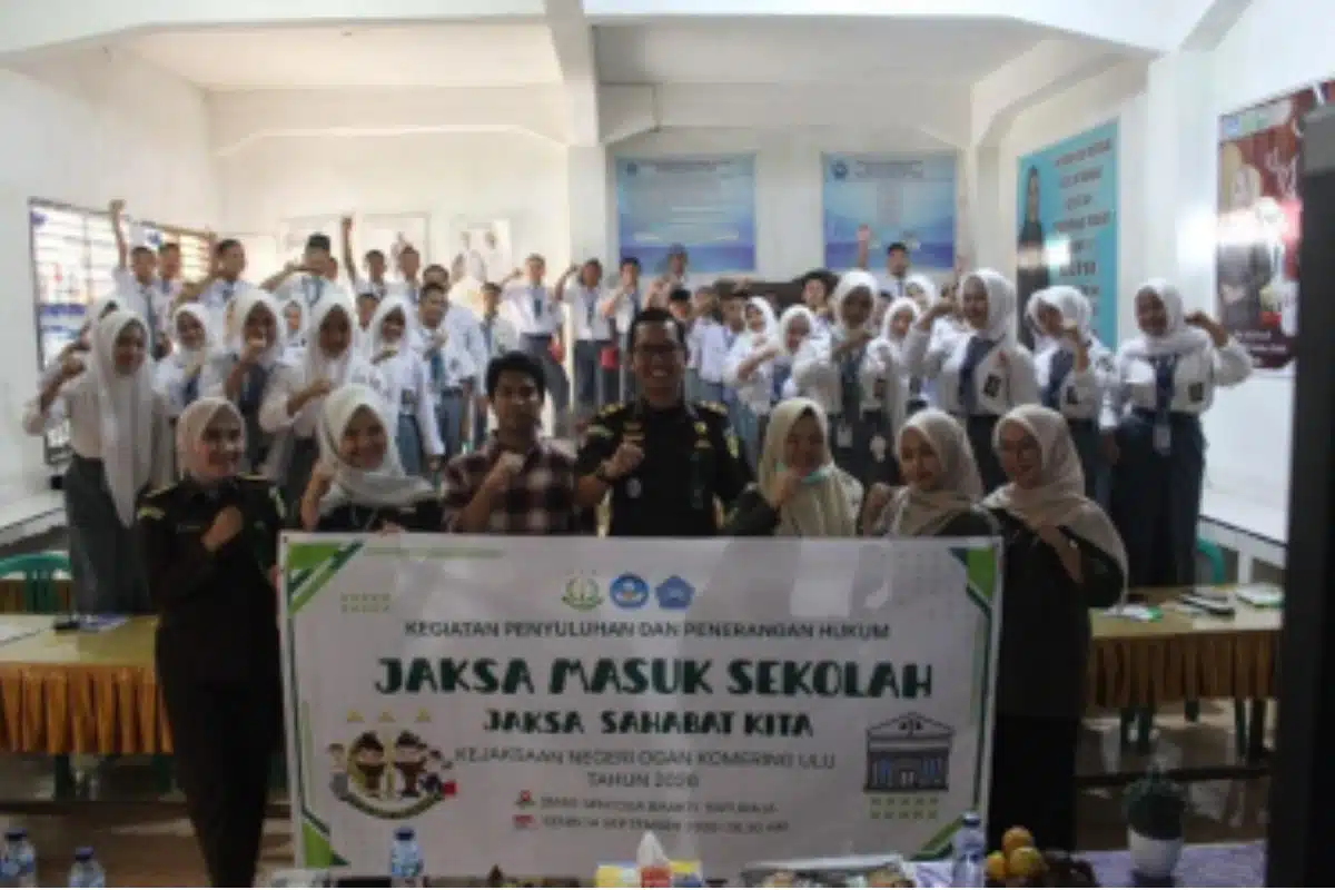 Kejari OKU Gelar Jaksa Masuk Sekolah di SMA Sentosa Bhakti, Dorong Kesadaran Hukum Pelajar Sejak Dini