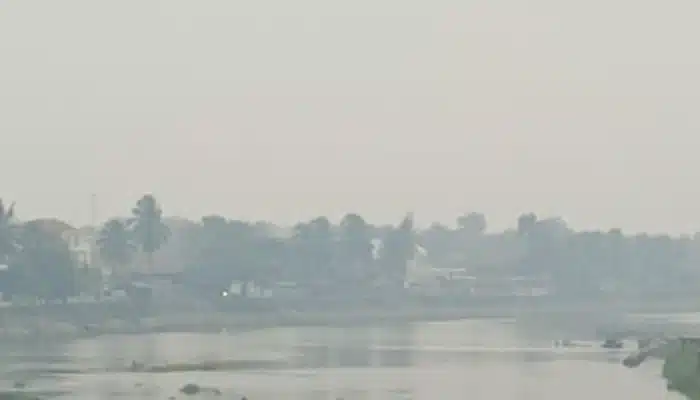 Langit Kayuagung Diselimuti Asap Pekat, Kualitas Udara Tembus Level Berbahaya