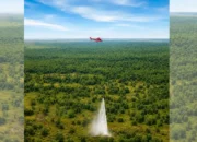 Operasi Udara Diperkuat, 6 Helikopter APP Group Dukung Penanganan Karhutla Sumsel