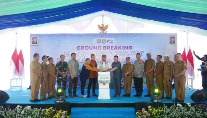Pembangunan Hauling Road 14 Km PT AOC Dimulai, Pemkab OKU Dorong Penyerapan SDM Lokal