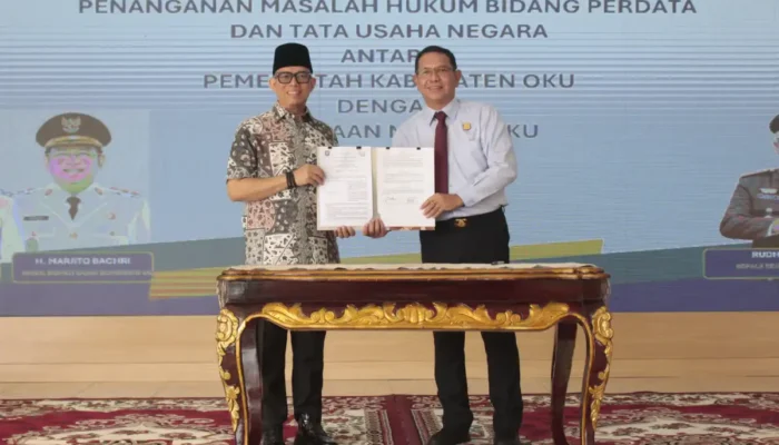 Pemkab dan Kejari OKU Perbarui Kerja Sama Datun, Tegaskan Pendampingan Hukum Sejak Perencanaan